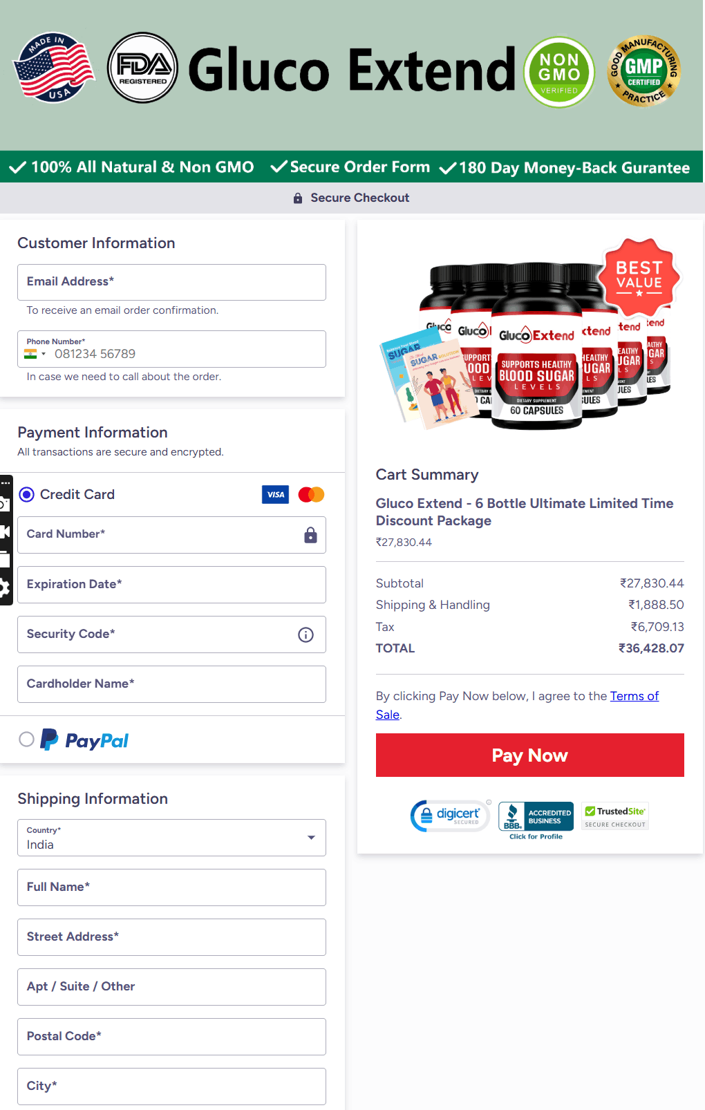 Gluco Extend official